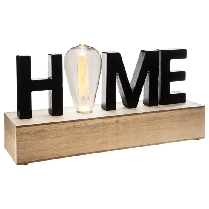 Decoración depalabras led para tu hogar/l. 34 x d. 8 x h. 16 cm