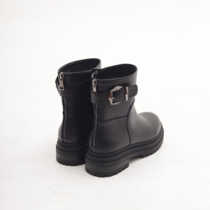 STIVALETTO CINTURINO NERO