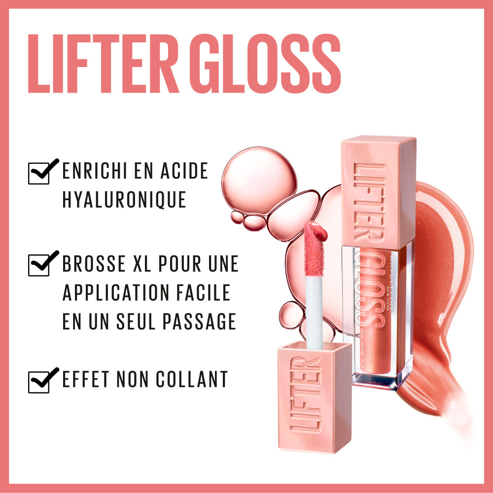 Maybelline Lifter Gloss Gloss à Lèvres 01 Pearl