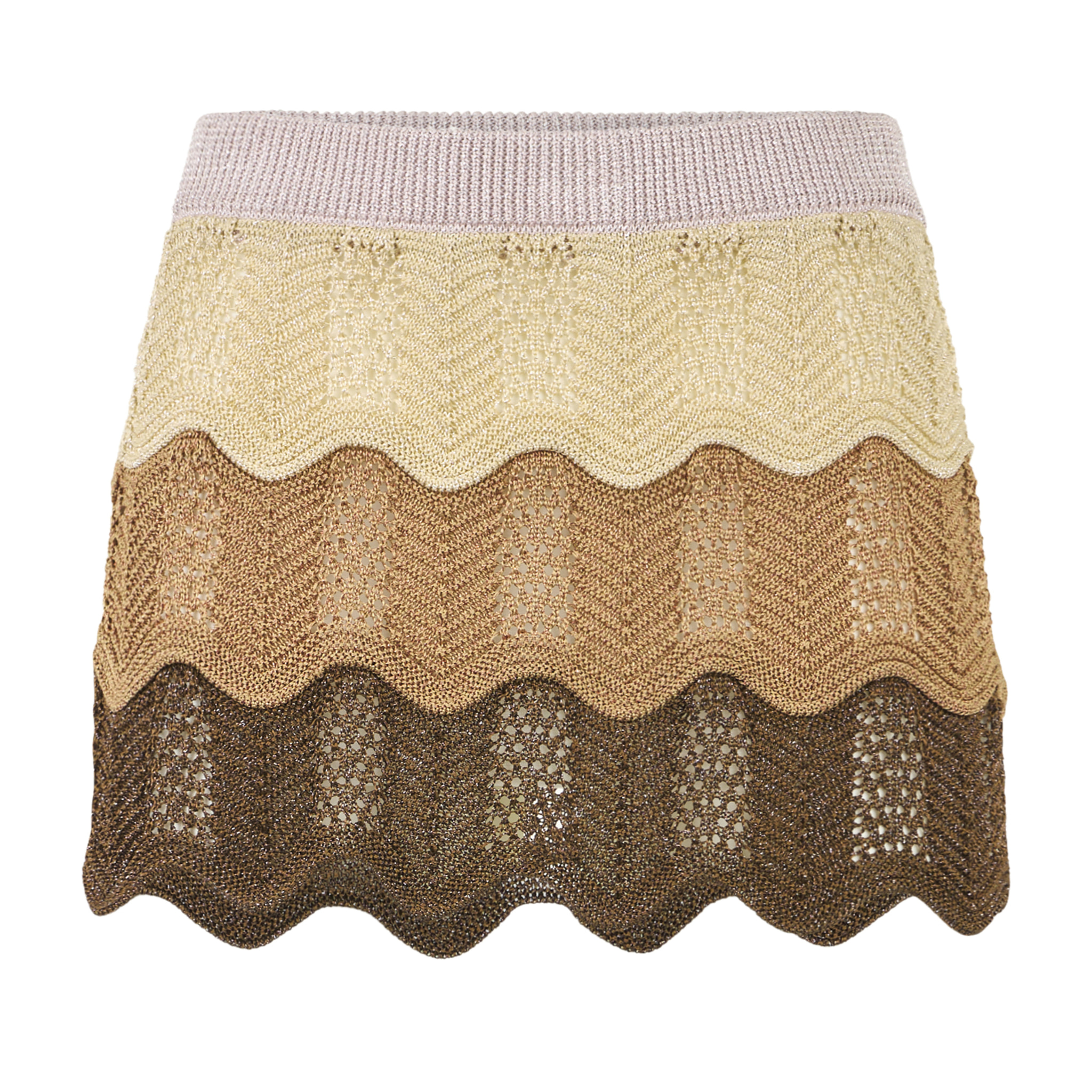 PHILIPP PLEIN Mini Skirt Color Wave