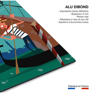 Tableau gondole à venise Tableau alu Dibond