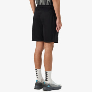 Kappa - Pantaloni Corti Uomo Nero - Elmo