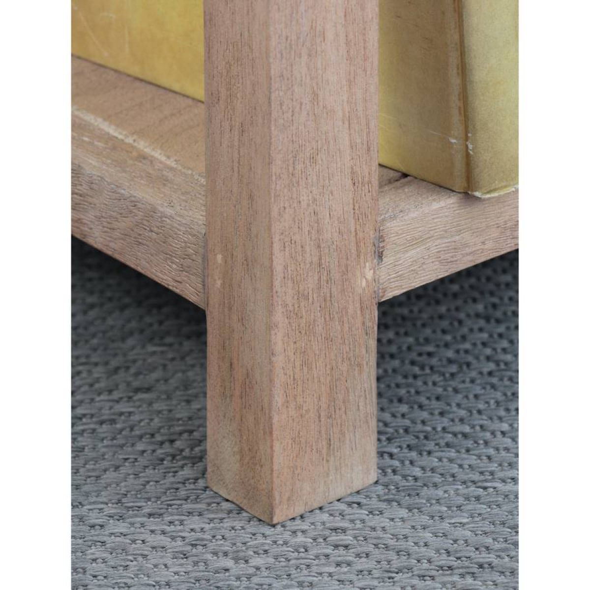 Consolle in legno di mango con 3 cassetti