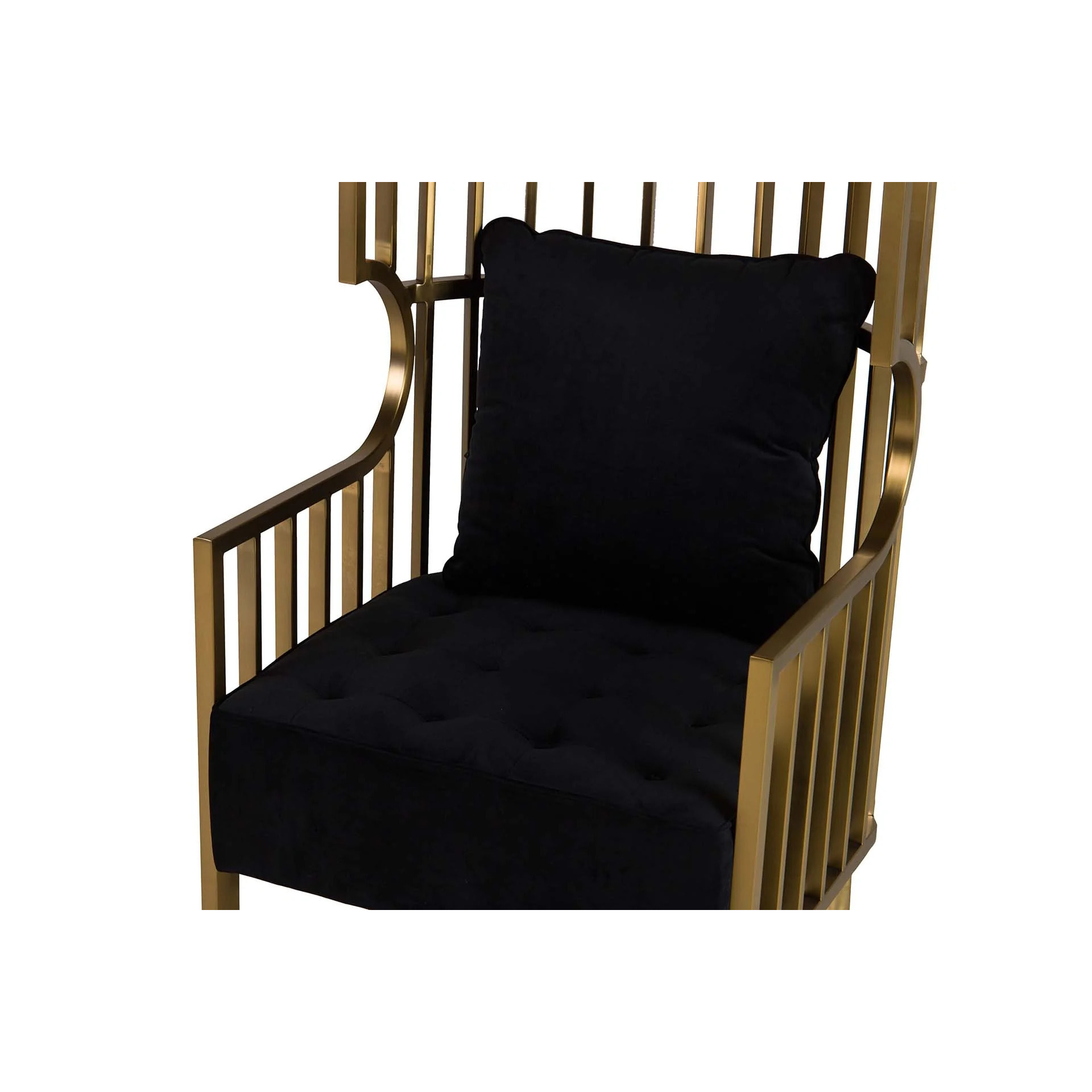 Butaca Acero Inoxidable Velvet Charleston 68x68x150 Cm