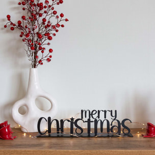 Letras merry christmas metal 38cm