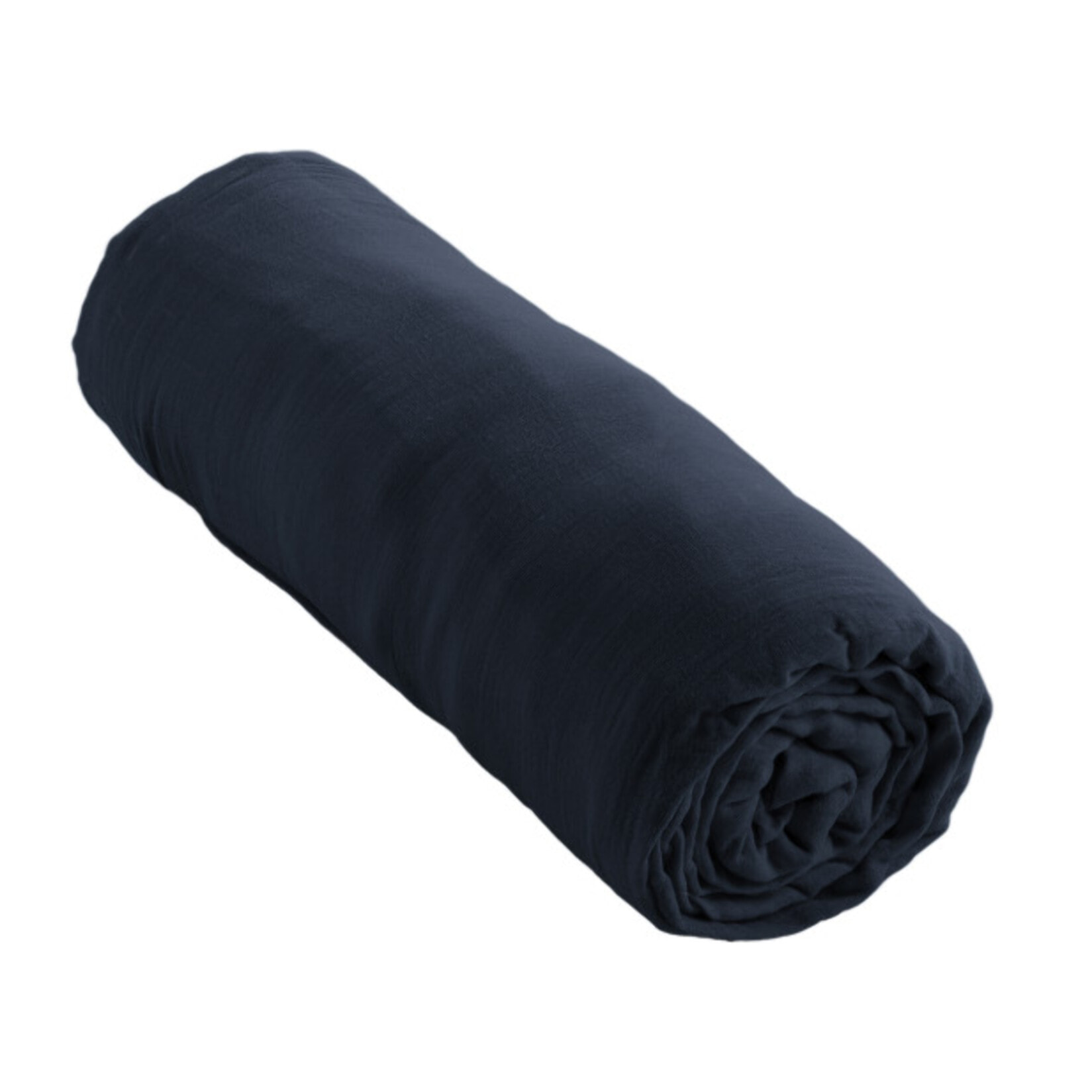 Drap housse 140x190 cm gaze de coton bonnet 30 cm - GAIA