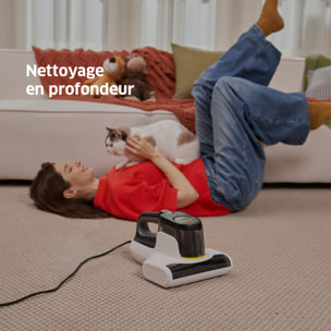 Aspirateur matelas anti acariens KARCHER VCH 4 - lumière UV - détruit les acariens et allergènes - efficace sur tous les textiles