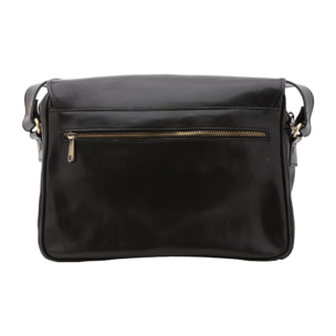 Borsa a tracolla  da donna In Vera pelle Made in Italy 32x23x15 cm