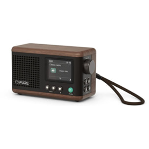 Radio DAB PURE Classic Mini Coffee Black/Walnt