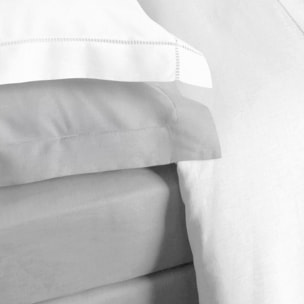 Drap housse uni en pur lin, Made in France, MAINE , Naturel