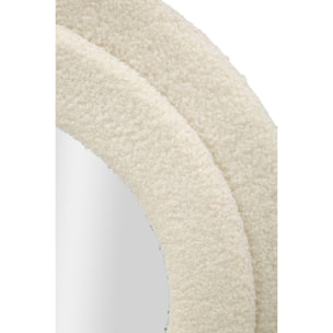 SPECCHIO DA MURO TEDDY CREMA CM 60X4X160