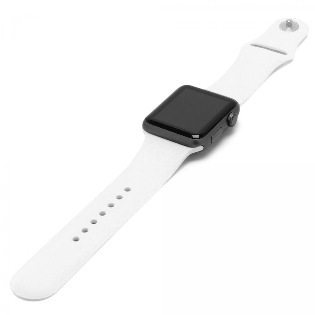 Correa de silicona Compatible con Apple Watch de: 42/44/45/49mm Talla S/M