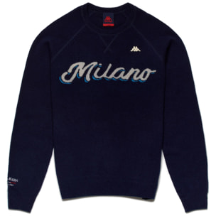 Maglieria Robe di Kappa Uomo Blu EROI KNIT ROUND