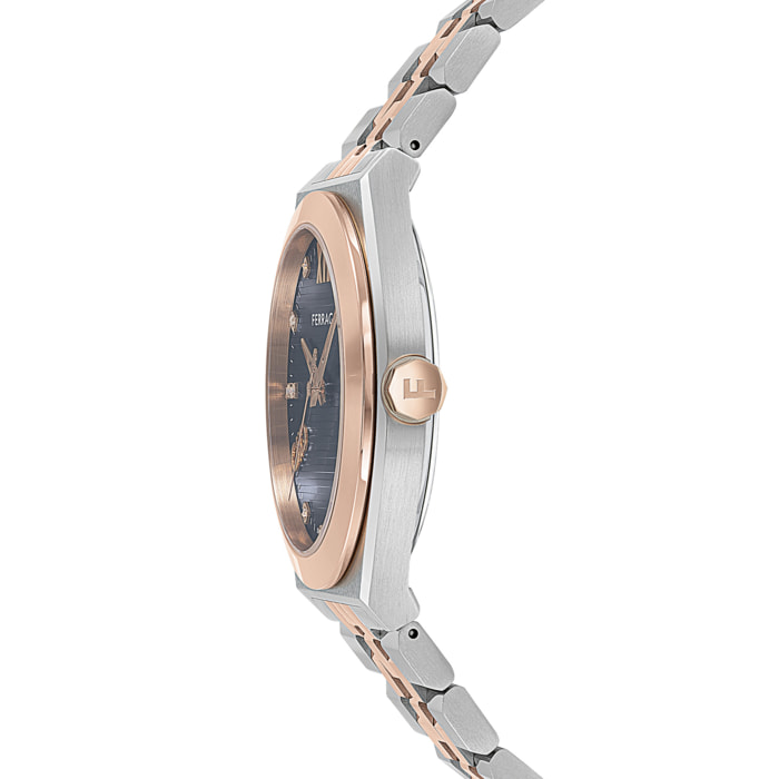 Ferragamo Reloj Analógico De Cuarzo Kj-Vega