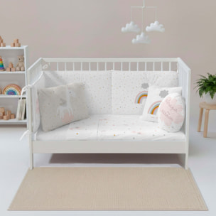 Juego de Sábanas Estampadas - Infantil - Incluye 1 Funda de Almohada - 100% Algodón - Cuna/Maxicuna - Pegaso Mágico B