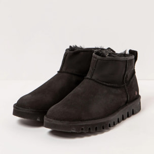 Botines 1597 NOBUCK BLACK/ ONTARIO color Black