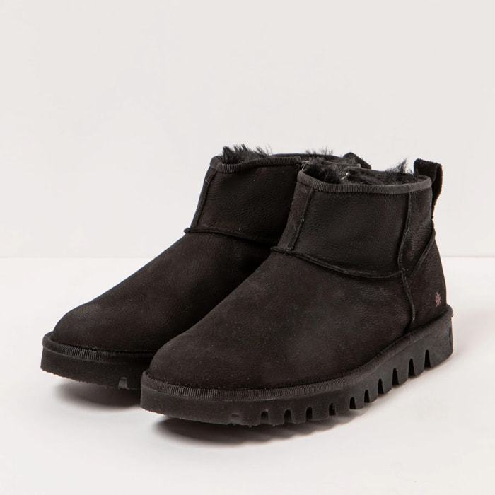 Botines 1597 NOBUCK BLACK/ ONTARIO color Black