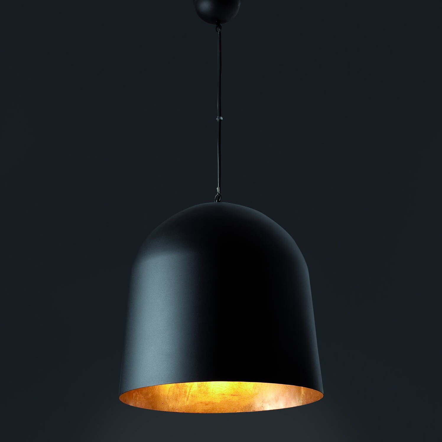 CRATER Lampe suspension noir