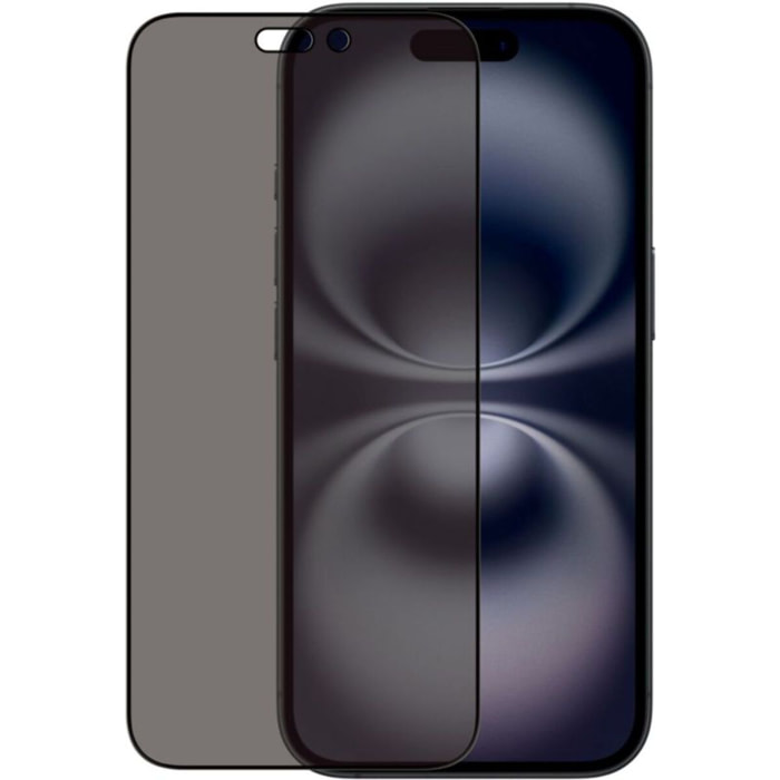 Protège écran ADEQWAT iPhone 17 Pro verre trempé anti-espion