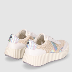 Deportivos - Blanco - Tacón: 3 cm