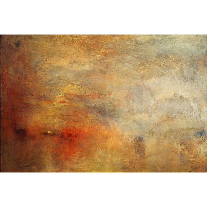 Tableau célèbre de Joseph Mallord William Turner Tableau alu Dibond