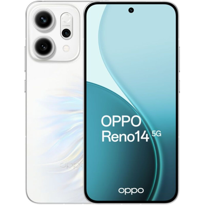 Smartphone OPPO Reno 14 512Go Blanc Opale 5G