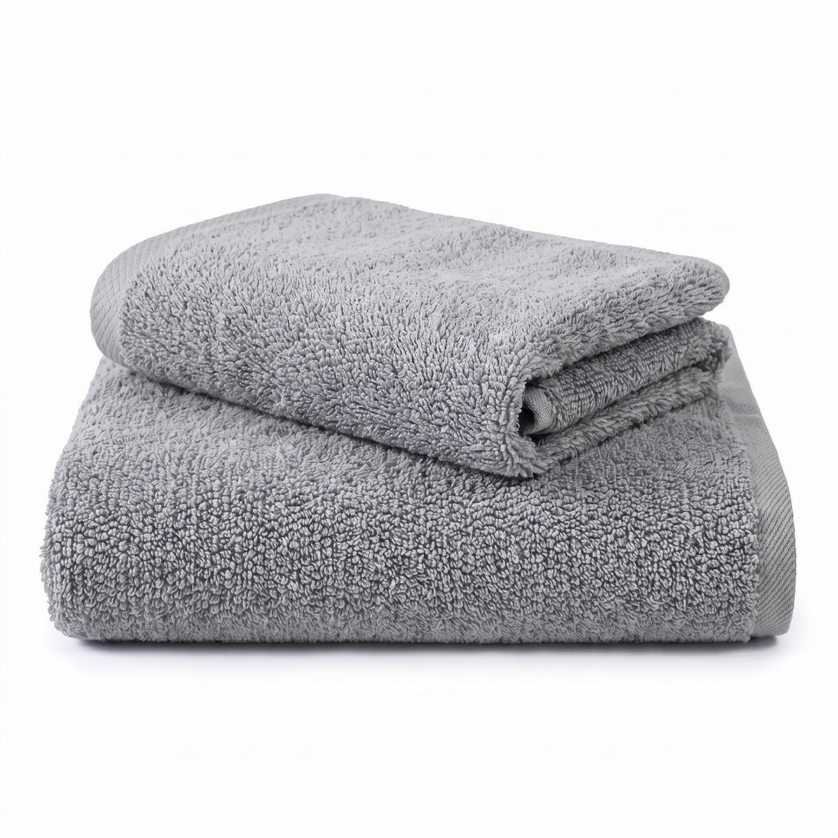 INTRECCI HOME Set Bagno Asciugamani Viso e Ospite, in Puro Cotone 500 g, Morbidezza Extra, Assorbenza Superiore