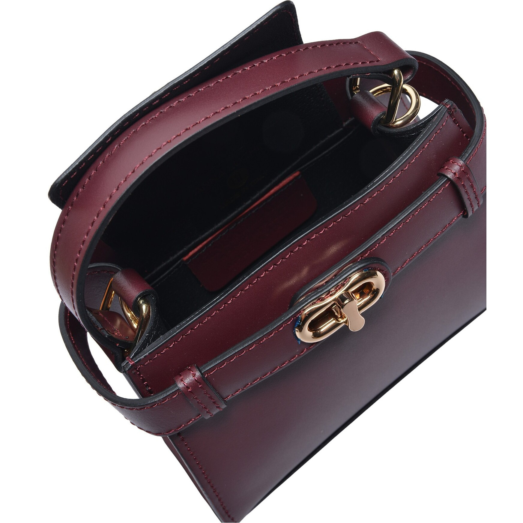 Tote Anna Luchini Bordeaux