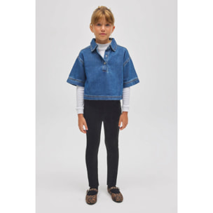 Leggings termici foderati in pile per ragazze