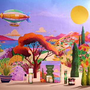 Jardin Pallanca - Coffret Mousse de Douche 50ml + 3 Produits