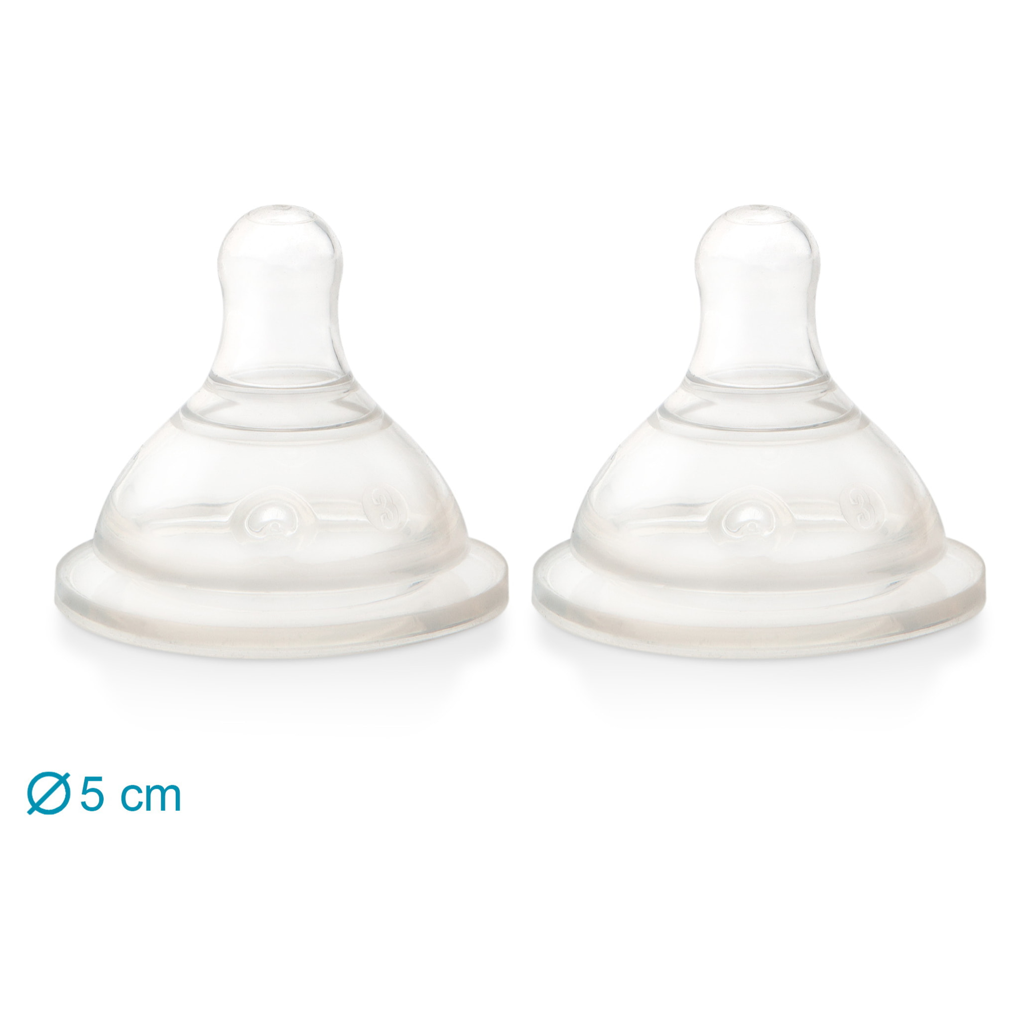 TETINAS DE RECAMBIO EN SILICONA 2U