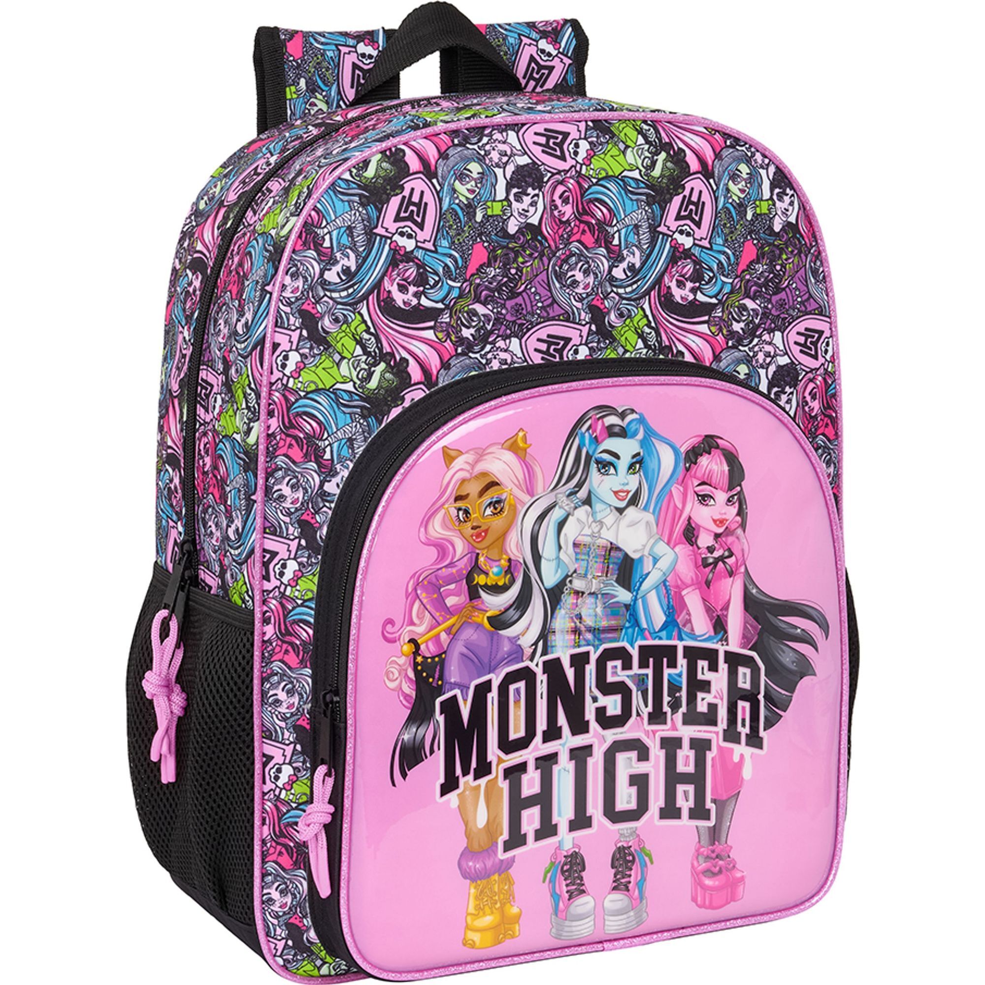 Mochila adapt.carro monster high "drama"