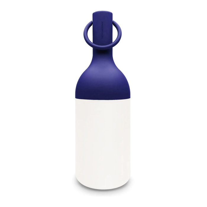 Lampe nomade en plastique bleu - Elo
