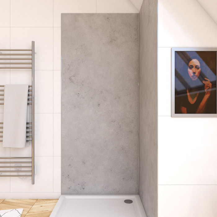 Panneau Mural Pierre Finition Light Grey 90 x 210 cm - STONE'IT LIGHT GREY