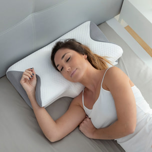 Almohada Viscoelástica Cervical con Contorno Ergonómico Conforti InnovaGoods