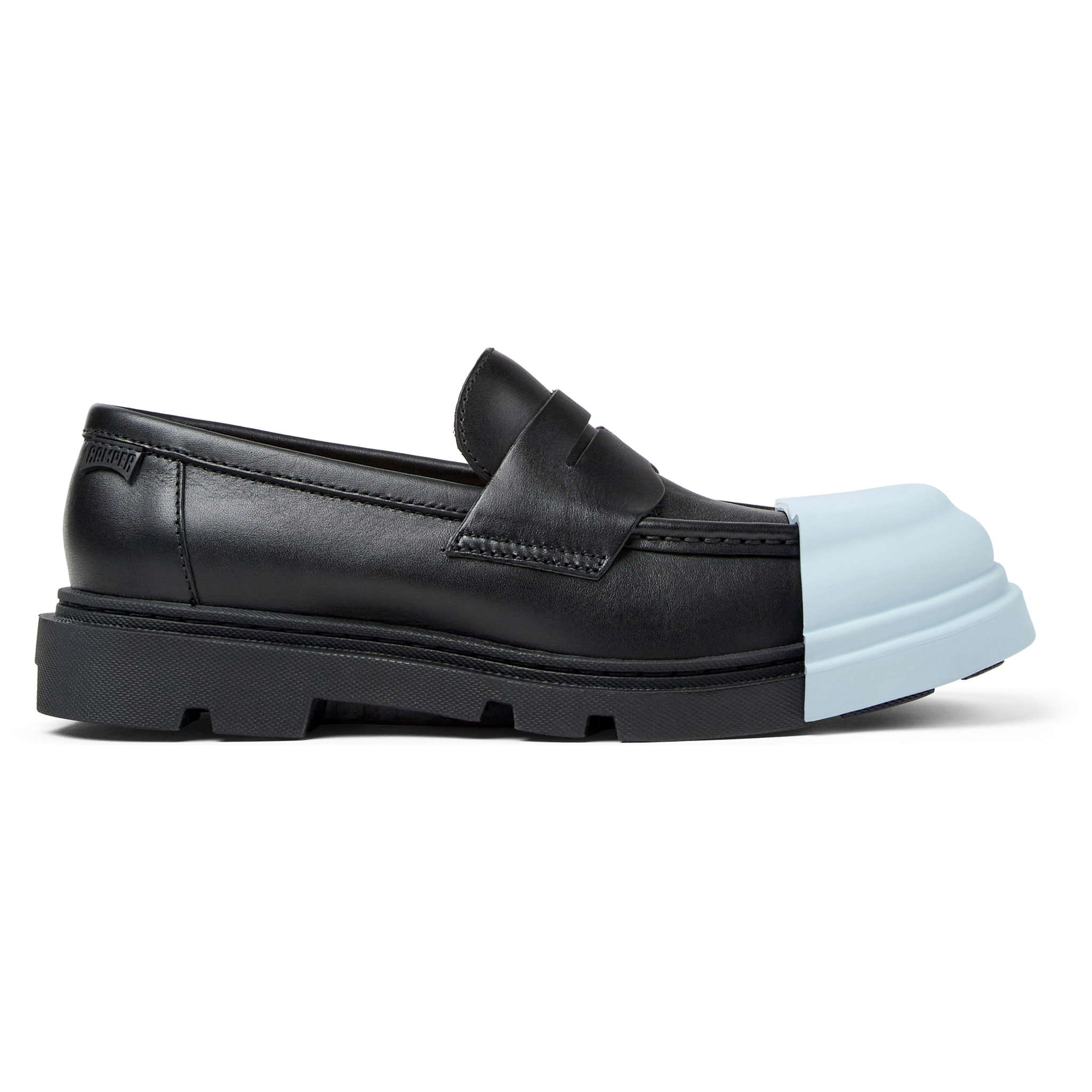 Zapatos de cordones - CAMPER Junction - Negro - Cuero liso