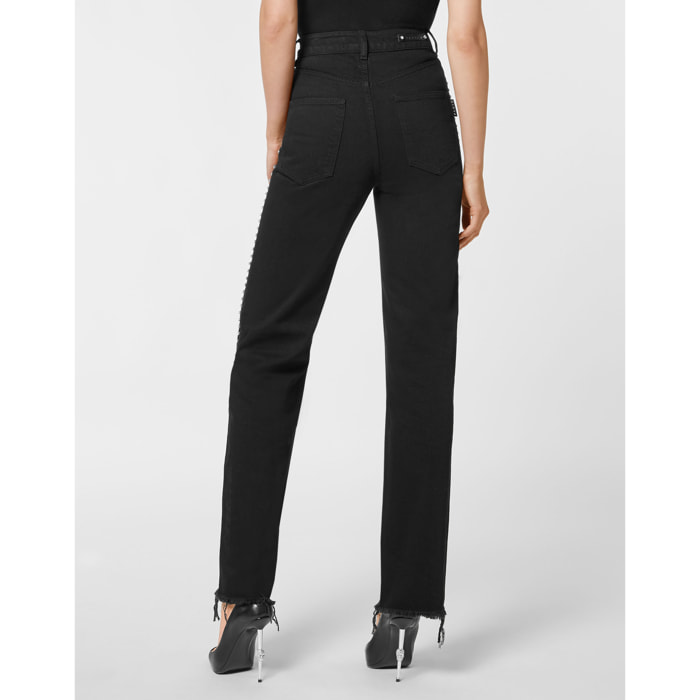 PHILIPP PLEIN Wide-leg jeans