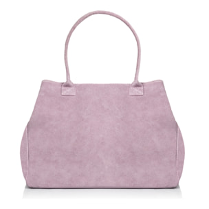 Annagrazia Bolso Shopper Mujer.Piel auténtica Gamuza