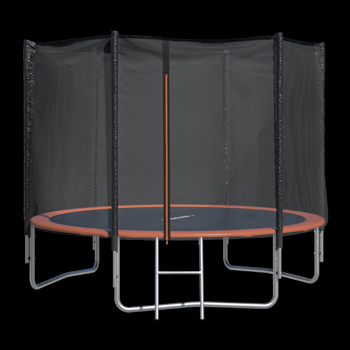 Trampoline Diam 2,44 m avec filet de sécurité et échelle