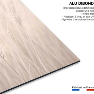 Tableau blé poudré Tableau alu Dibond