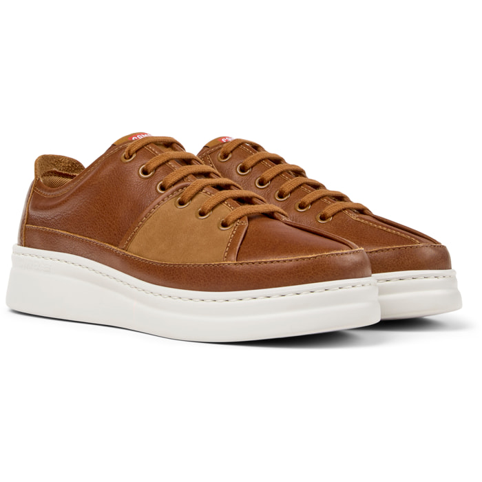 Zapatillas - CAMPER G3D Runner Up Twins - Marron - Cuero liso