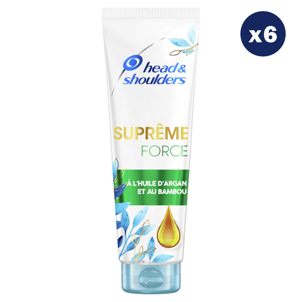 6 Après-Shampoings Suprême Force 220ml, Head & Shoulders