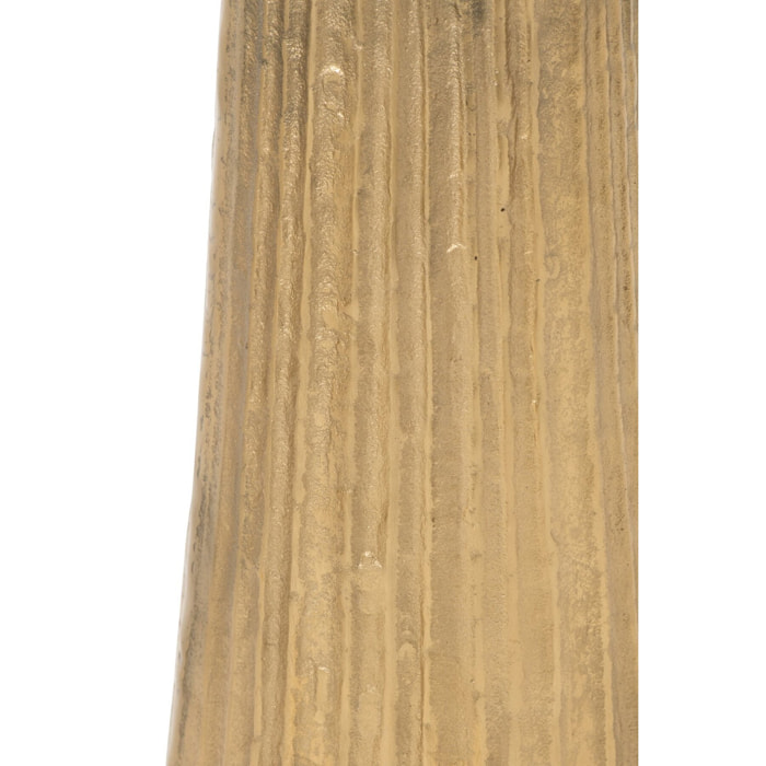 J-Line Vase - aluminium - doré