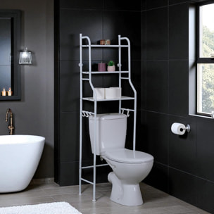 Etagere De Rangement Wc 155x48x25cm