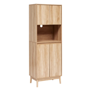 Buffet de cuisine Abana bois clair