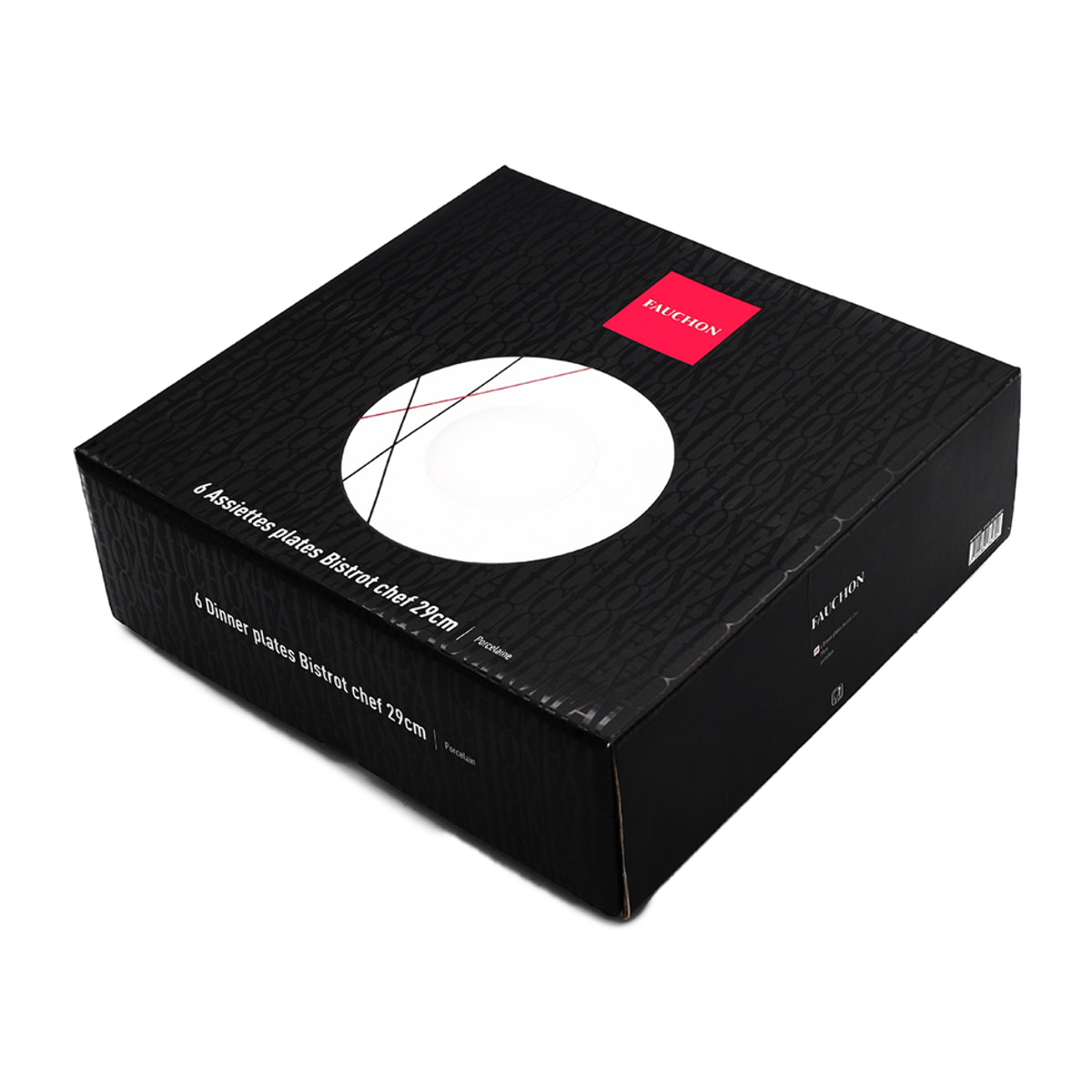6 assiettes plates 29cm BISTROT CHEF