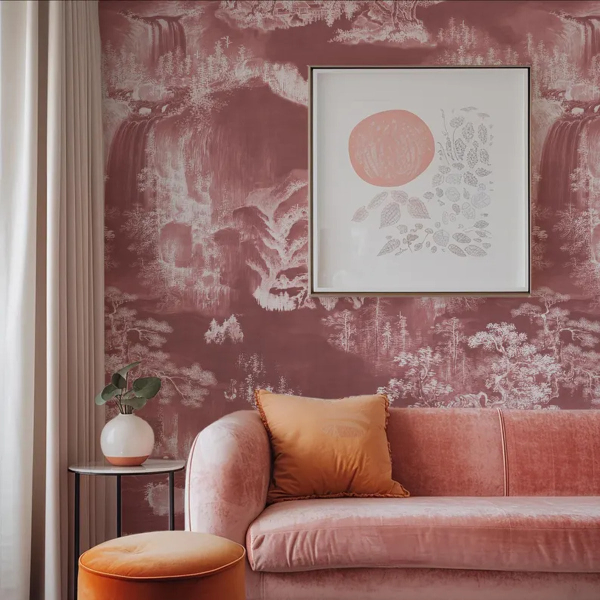 Carta da Parati Paesaggio Orientale