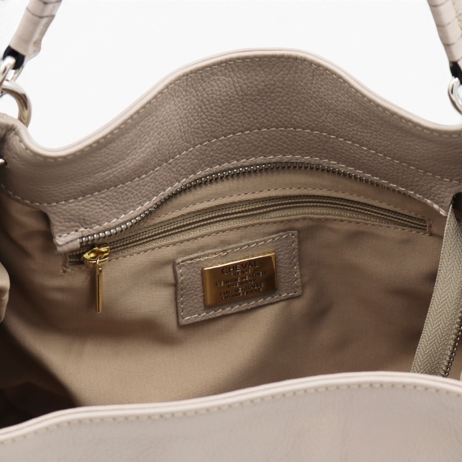 Borsa a Mano Cheval Firenze Thea Taupe