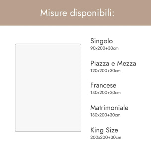 Intrecci Home Lenzuolo con Angoli, Lenzuolo Sotto in Raso di Puro Cotone Satin,Made in Italy, Morbidezza Suprema, Elegante e Confortevole, Tinta Unita