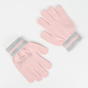 Set gorro y guantes infantil unisex "Princess"
